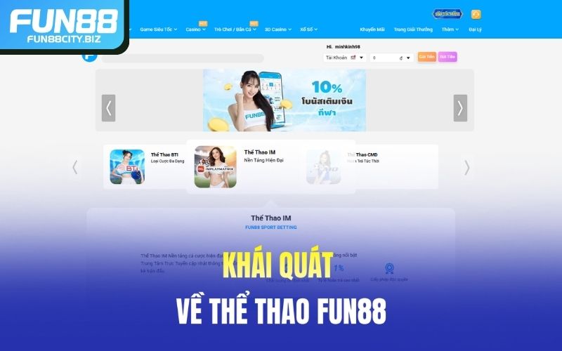 Giới thiệu đôi nét về thể thao tại Fun88